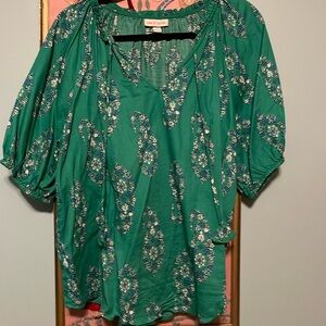 Knox Rose peasant top